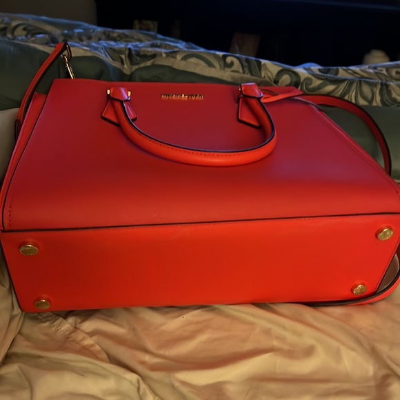 Red Michael Kors, purse, and wallet - Picture 2 of 6